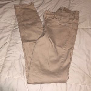 Pacsun Light Pink Stretchy Skinny Jeans